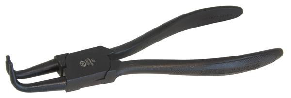 Pince circlips coudée, intérieure 220 mm cap. 40-100 mm