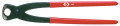 Tenailles type "russe" gainée pvc rouge 280 mm