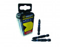Embout de vissage impact blue steel 50 mm - pz2, boîte de 10