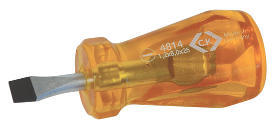 Tournevis hdclassic boule pour vis à fente 8 x 25 mm