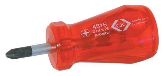 Tournevis hdclassic boule pour vis pozidriv 2 x 25 mm