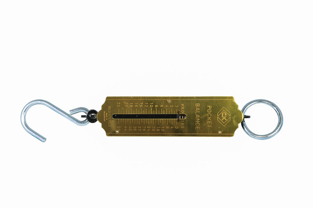 C.K Federzugwaage T6202 088 – Bis 40 Kg, Messings Produktbild-Vorschau 1