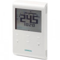 Thermostat d'ambiance avec programme horaire, entrée externe optionnelle 230v RDE100 Siemens