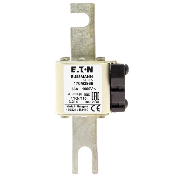 Eaton 170m3973 fuse 315a 1000v 1*kn/110 ar