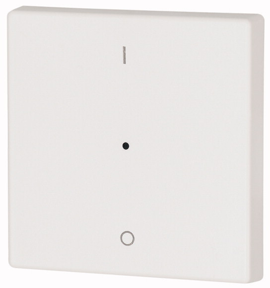 Bouton à bascule, simple, avec led, i/0, blanc (CWIZ-01/11-LED)