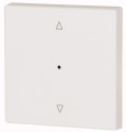 Bouton à bascule, simple, avec led, blanc, flèches (CWIZ-01/21-LED)