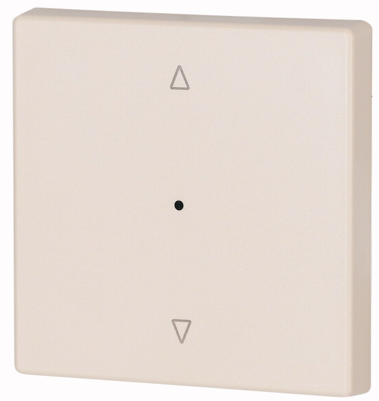 Bouton à bascule, simple, avec led, crème, flèches (CWIZ-01/22-LED)