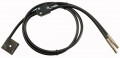 Câble optique duplex, pvc, jeu de bagues de réduction (E51KF153)