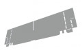 Cloison horizontale 1 à 4 rangées  (HS-KLV)