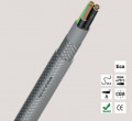 câble souple YSLY- CY- JZ blindé 3G1mm² numérotés gaine PVC transparent