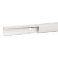 OptiLine Mini - moulure PVC blanc polaire 12x20mm 1 compartiment 2,1m
