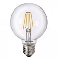 Lampe LED Toledo Retro G80 640LM E27 5W lampe standard LED effet filament - Sylvania