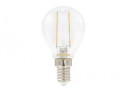 Lampe LED Toledo Retro Spherique 250LM E14 2.5W lampe standard LED effet filament - Sylvania