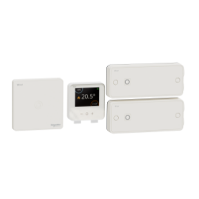 Kit Thermostat Connecté pour Radiateurs Electriques Wiser Schneider