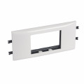 Legrand - support mosaic 3 modules couvercle 65