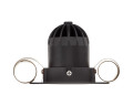 Encastré 1901 noir carré fixe 3000k faisceau moyen dim dali ip65 - Colingwood - BDB12F30MDI