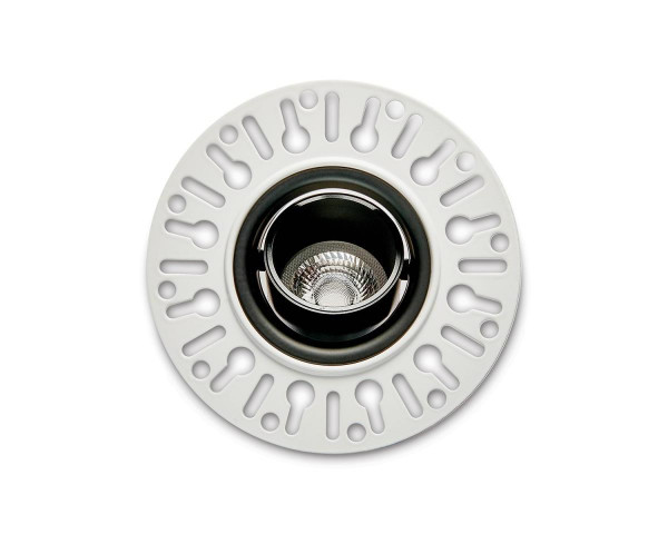 Encastré 1901 noir trimless simple orientable  2700k faisceau extensif dim dali