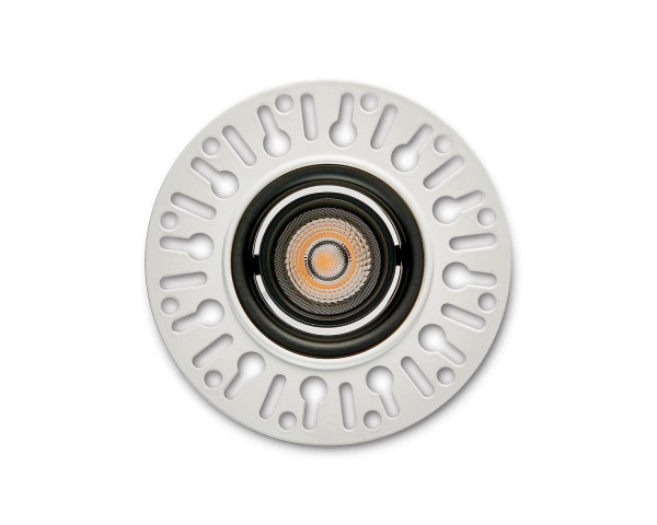 Encastré 1901 noir trimless simple orientable  2700k faisceau extensif dim dali