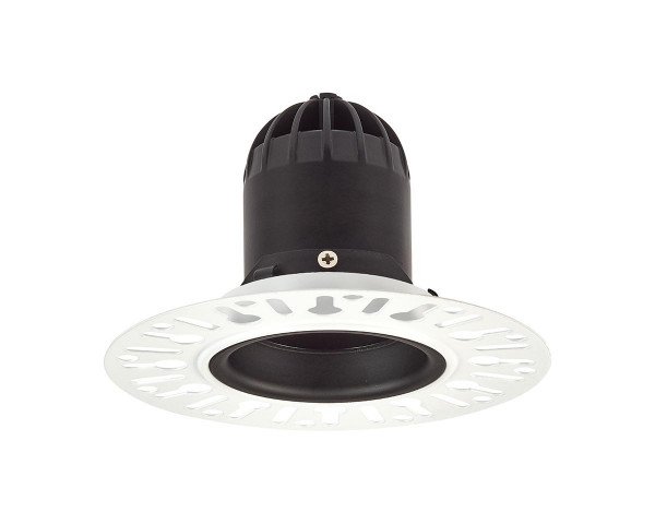 Encastré 1901 noir trimless simple orientable  2700k faisceau extensif dim dali