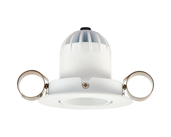Encastré 1901 rond blanc orientable 2700k faisceau intensif dim dali - Colingwood - BDL01A27ND