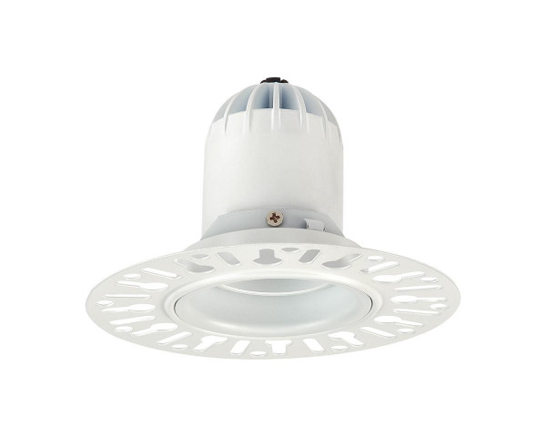 Encastré 1901 blanc trim simple orientable  2700k faisceau intensif dim 1-10v
