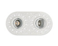 Encastré 1901 blanc trimless double orientable  2700k faisceau extensif dim 230v