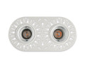Encastré 1901 blanc trimless double orientable  2700k faisceau extensif dim 230v