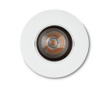 Encastré 1901 blanc orientable 4000k faisceau moyen dim 230v