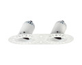 Encastré 1901 blanc trimless double orientable  4000k faisceau extensif dim 230v