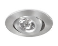 Spot aluminium orientable avec un diamètre de 51mm, 3000k, bc, led 1w, ip20