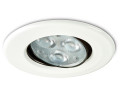 H4 pro 550, 38° orientable 3000k , dimmable dali, easy-fit, éclairage de secours