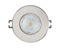 H2 lite 55° 3000k chrome dimmable 230v rt2012, recouvrable d'isolants