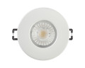 H2 lite 55° 3000k blanc mat dimmable 230v rt2012, recouvrable d'isolants