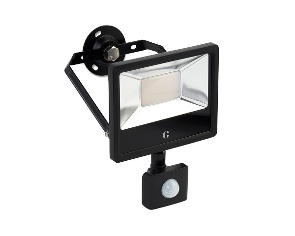 Projecteur de 30w à couleur led commutables, 3000k, 4000k et 6000k, ip44, pir