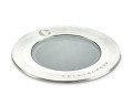 Encastré rond basse luminance diffuseur intégré, inox 316, 2w, 34 °, 2700k, ip68