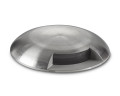 Dôme gl200 en inox 316, 1 fenêtre, 3000k, 5,7w, ip67