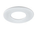 Collerette ronde h2 blanc mat