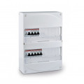 Coffret monté câblé 2 rangées, 1 id 40a type a, 1 id 63a ,7 disjoncteurs - ABB - HQ215796
