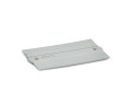 Cache aluminium pour rail encastrable xts111