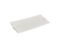 Cache blanc pour rail encastrable xts113