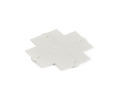 Cache blanc pour rail encastrable xts343, xts363, xts373, xts383, xts393, xts403