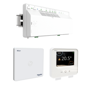 Kit de Thermostat Connecté pour Plancher Chauffant Wiser Schneider