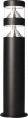 Borne Noire 40 cm LED 9 W 3000 K 1000 lm CASTELLANE Arlux