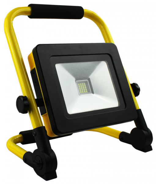 Projecteur Pliable Jaune sur Batterie LED 20 W 4000 K 1000 lm SERIE TR Arlux