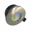 Spot Smart Acier GU10 LED 5 W RGB+Blanc Dynamique 350 lm Ø 82 mm AMBER Arlux