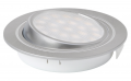 Kit de 3 Spots Orientables Acier LED 2 W 4000 K 180 lm Ø 70 mm PLUTON Arlux