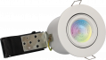 Spot Smart Blanc Orientable GU10 LED 5 W RGB+Blanc Dynamique 380 lm Ø 100 mm BIRDY Arlux