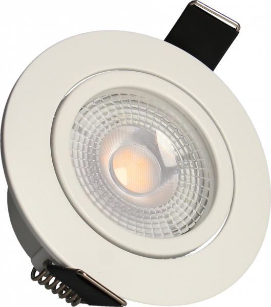 Spot encastré LED GU10 Arlux SPT202 5W 4000K 400lm blanc orientable