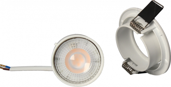 Spot encastré LED GU10 Arlux SPT202 5W 4000K 400lm blanc orientable