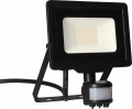Projecteur Noir avec Détecteur Infrarouge IP44 LED 20 W 4000 K 1700 lm FLD85 Arlux